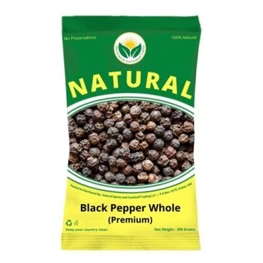 Natural Spices Black Pepper Whole 150G